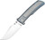 Bison Framelock Gray/Blue