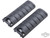 Matrix Polymer Ribbed Rail Cover Panel for Picatinny Rails (Model: 4")
