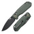 CJRB Maximal Crossbar Lock Black Micarta Green