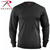 Rothco Long Sleeve Solid T-Shirt - Black