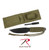 Rothco Large Paracord Knife With Fire Starter - Olive Drab