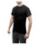 Rothco Solid Color Cotton / Polyester Blend Military T-Shirt - Black