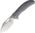 CRITICAL STRIKE Zulu Button Lock Gray