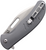 CRITICAL STRIKE Zulu Button Lock Gray