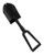 Mil-Tec® Black Trifold Shovel W/nylon Hilt & Cover Mil-Tec® Black Trifold Shovel W/nylon Hilt & Cover