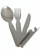 Mil-Tec® 3-Pc. S.steel Eating Utensil