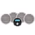 Aquatic AV Economy Gauge Stereo/Speakers Kit - White