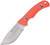 HEN & ROOSTER INT Fixed Blade Orange G10