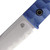 NORTH MOUNTAIN BLADE Chop Mini Fixed Blade Blue