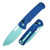 CJRB Hectare Crossbar Lock Folding Knife, Blue, G10 Blue