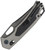 SRM KNIVES Retriever Ambi Lock Lock Gray Black