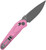 BESTECH KNIVES Mothus Crossbar Lock Pink