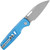 BESTECH KNIVES Vector Button Lock Blue