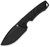 QSP KNIFE Tiny TOT Fixed Blade BSW Black