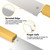BUTTERFORK Bread Knife Yellow
