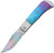 KIZER CUTLERY Trestle Slip Joint Rainbow
