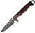 DAWSON KNIVES Smuggler Fixed Blade Blk/Red