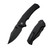 Civivi Vexillum Flipper Nitro-V Black SW G10 Black Milled