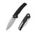 Civivi Tranquil Flipper 14C28N Satin G10 Black