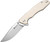 SENCUT Sylor Linerlock Ivory G10