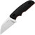 KIZER CUTLERY Snick Fixed Blade Black G10