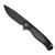 Petrified Fish Stamp Flipper D2 Black SW Carbon Fiber/G10 Black