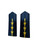 Chinese People's Liberation Army Air Force Field Uniform Captain Shoulder Board