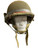 Custom Made/Reproduction French Indochina Paratrooper M1 Helmet W/ Shrimp Net Cover & Bandage