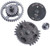 Solink Motor CNC Steel Hollowed Out Gear Set for Airsoft AEG Rifles