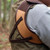 Tourbon Right Shoulder Recoil Pad - Canvas and Leather