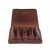 Tourbon Leather 5 Rifle Round Shell Holder Pouch