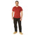 Rothco Cotton / Polyester Blend Military T-Shirt - Heather Red