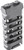 5KU Skeletonized CNC Machined Aluminum M-LOK Vertical Grip