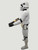 Star Wars First Order 48" Inch Stormtrooper Battle Buddy