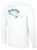 Pelagic Fishing Gear Vaportek Hooded Shirt (Color: White / Goione Tuna)