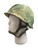 Canadian Armed Forces Airborne M1 Helmet W/ 1977 DatedMitchell Helmet Cover