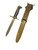 Postwar/Korean War Modified M1 Garand Bayonet W/ M8A1 Scabbard