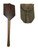WW2 U.S. Army M1943 Wood Entrenching shovel W/ M1943 Shovel Carrier