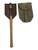 WW2 U.S. Army M1943 Wood Entrenching shovel W/ M1943 Shovel Carrier