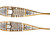 GV Traditional Alaskan 10" X 56" Wooden Snow Shoes