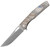 Blast Framelock Silver Ti