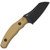 Bulldog Fixed Blade Tan