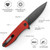 Hummingbird Linerlock Red G10