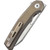 Button Lock Ti Bronze