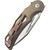 Button Lock Ti Bronze 65BR