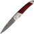 Damascus Linerlock Blood Stone