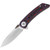 Linerlock Micarta Red 10MR