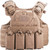 Phantom Gear Red "Zaslon" Plate Carrier w/ QD Buckle System