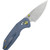 Aero Crossbar Lock Blue Ti