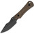 Bone Fixed Blade Brn Mic